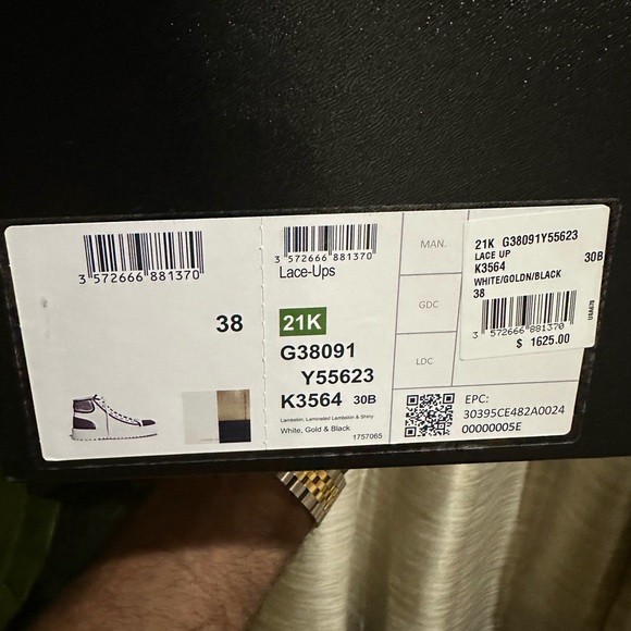 Authentic Chanel High Top Sneaker - Picture 5 of 5